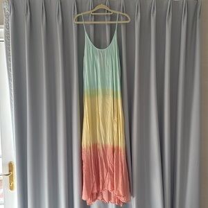 Women’s dip dyed maxi dress, One Size